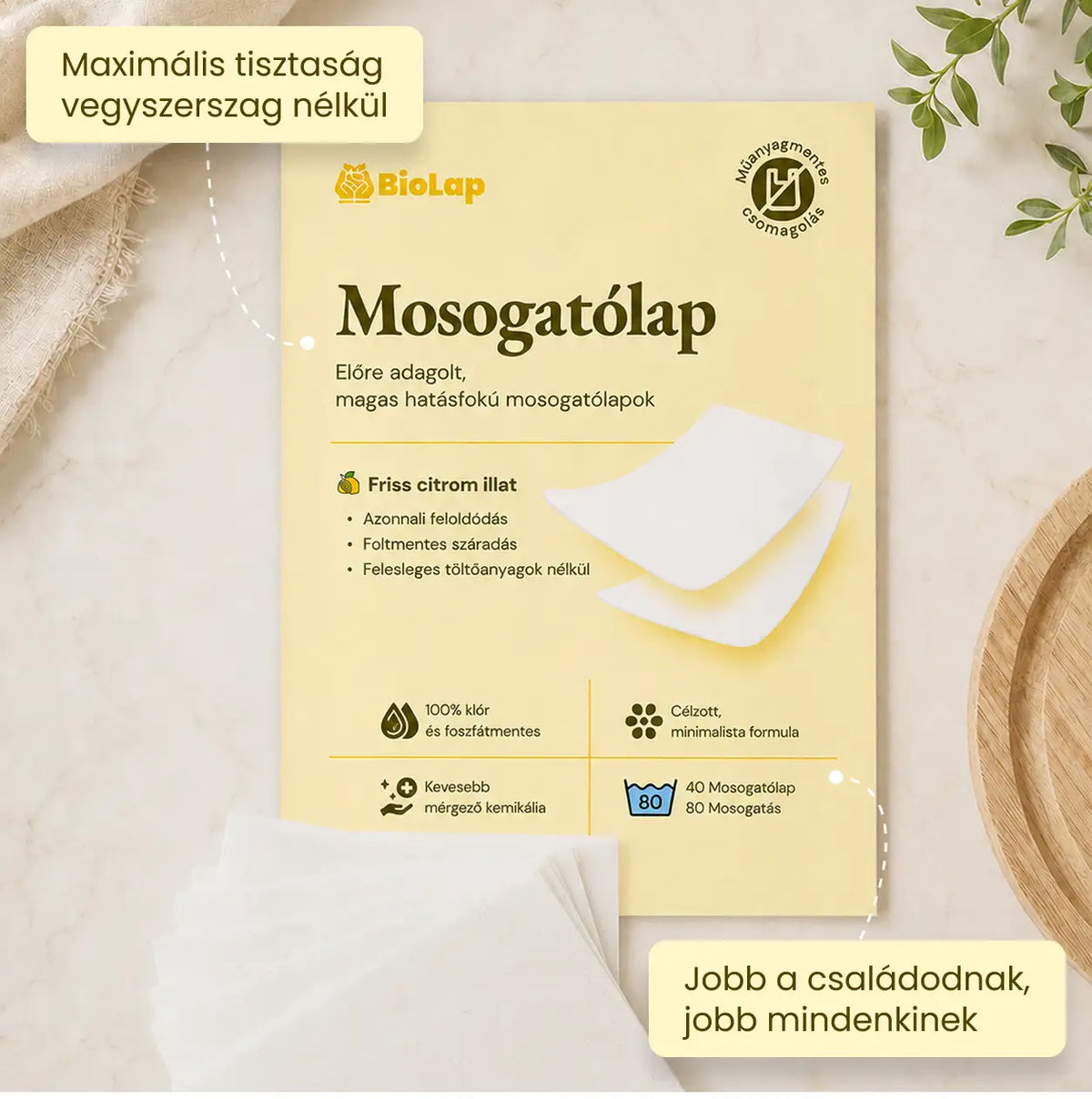 BioLap – Mosogatólap